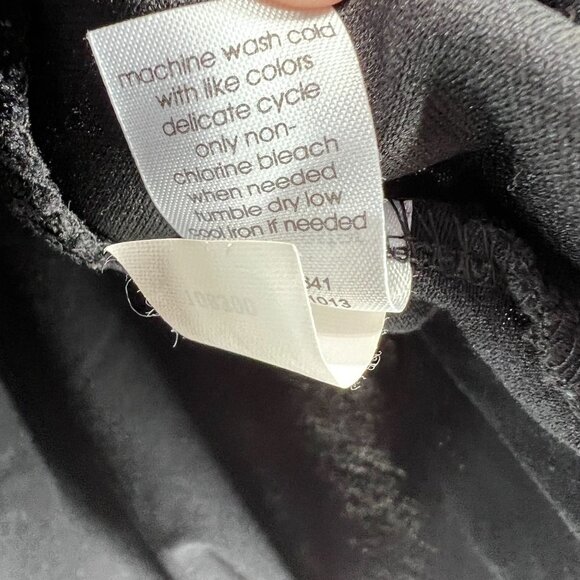 LANE BRYANT Black Lace Top Womens Plus 22 / 24 Sleeveless Zip Back Tank - Picture 7 of 8